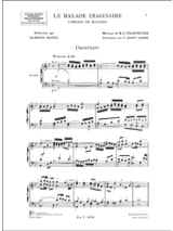 Le Malade Imaginaire - CHARPENTIER - Partition - Opéras